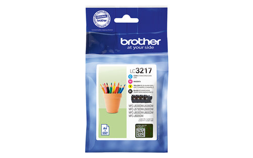 Brother LC-3217 ink cartridge Original Black, Cyan, Magenta, Yellow Brother LC-3217 ink cartridge Original Black, Cyan, Magenta, Yellow